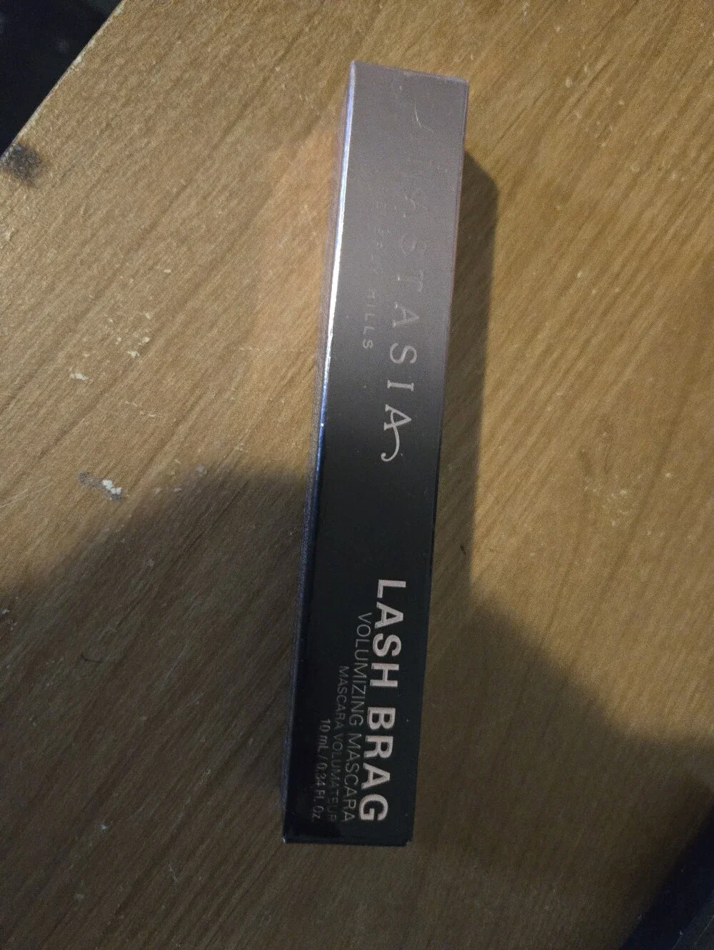 Anastasia Lash Brag Volumizing Mascara in Metallic Black